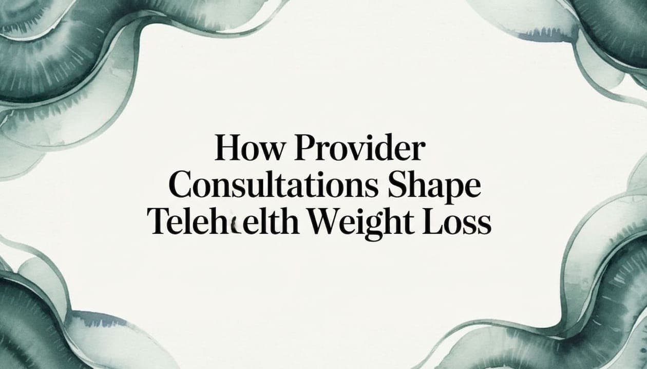How Provider Consultations Shape Telehealth Weight Loss