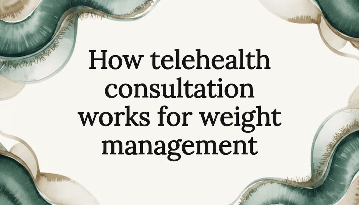 How telehealth consultation works for weight management